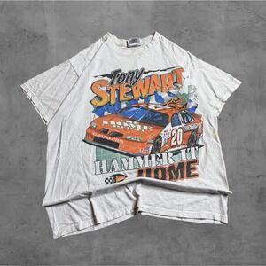 Vintage Tony Stewart 20 The Home Depot Racing T Shirt NASCAR‎